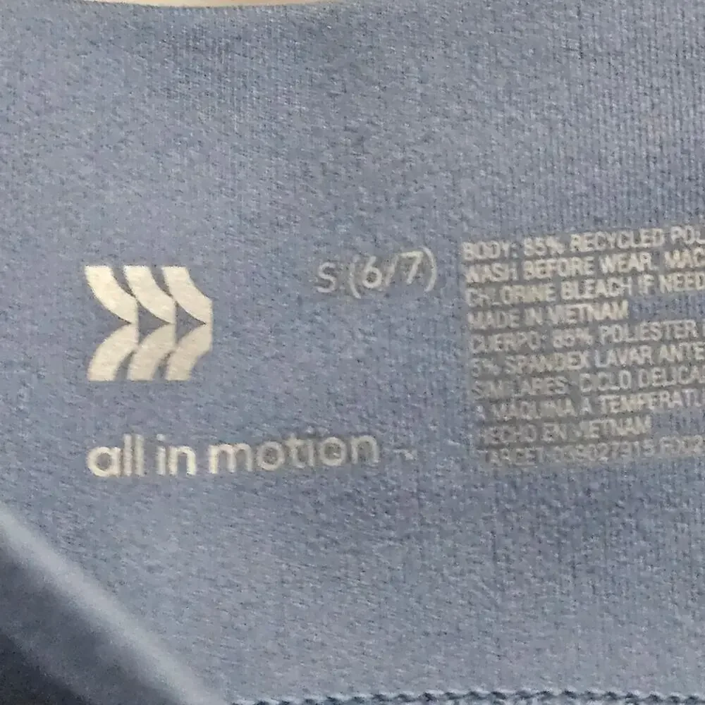 All in Motion Light Blue Activewear